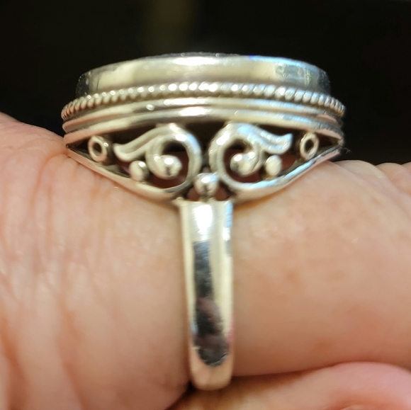 Huge Sterling silver ring size 11. $70 - Picture 2 of 2